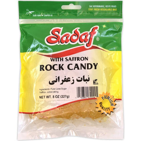 Sadaf Rock Candy With Saffron 8 Oz Default Title