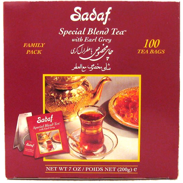 Sadaf Special Blend Tea W Earl Grey 100 Tb- 155-276 Default Title