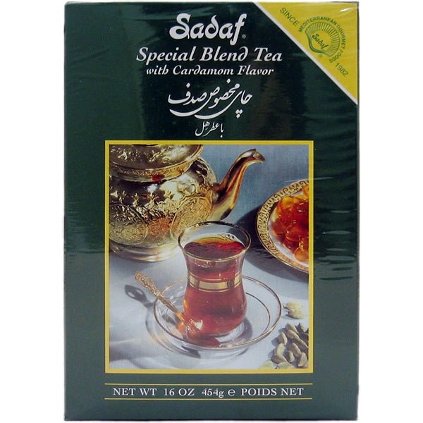 Sadaf Special Blend Tea With Cardamom 16 Oz Default Title