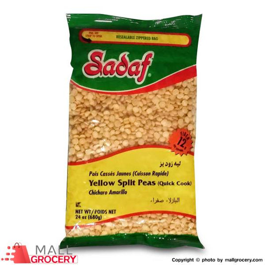 Sadaf Yellow Split Peas Fast Cook 24oz Default Title