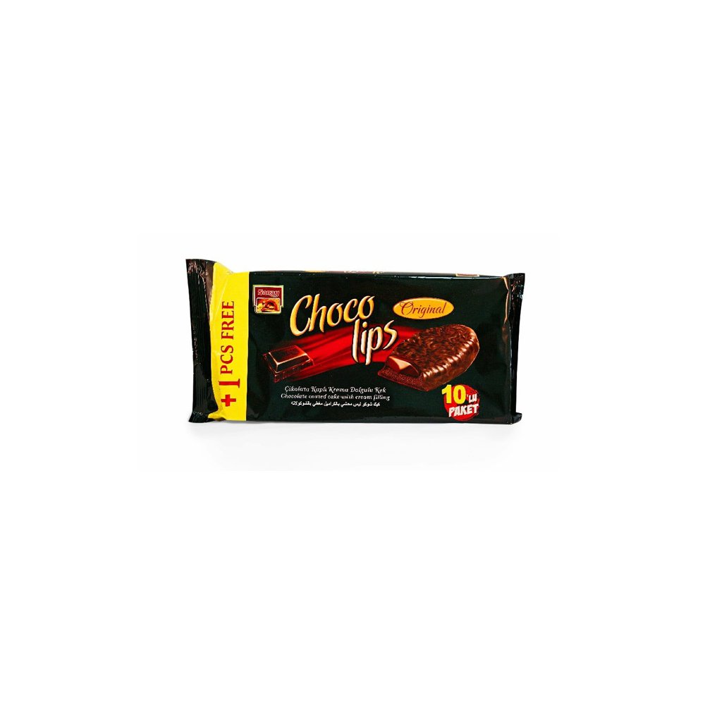 Saray Choco Lips Cake 10-Pack 271g Each - Moist Chocolate Cakes Default Title