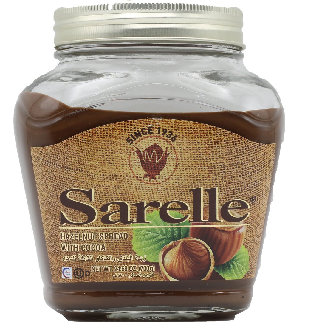 Sarelle Hazelnut Spread W. Cocoa 700g Default Title