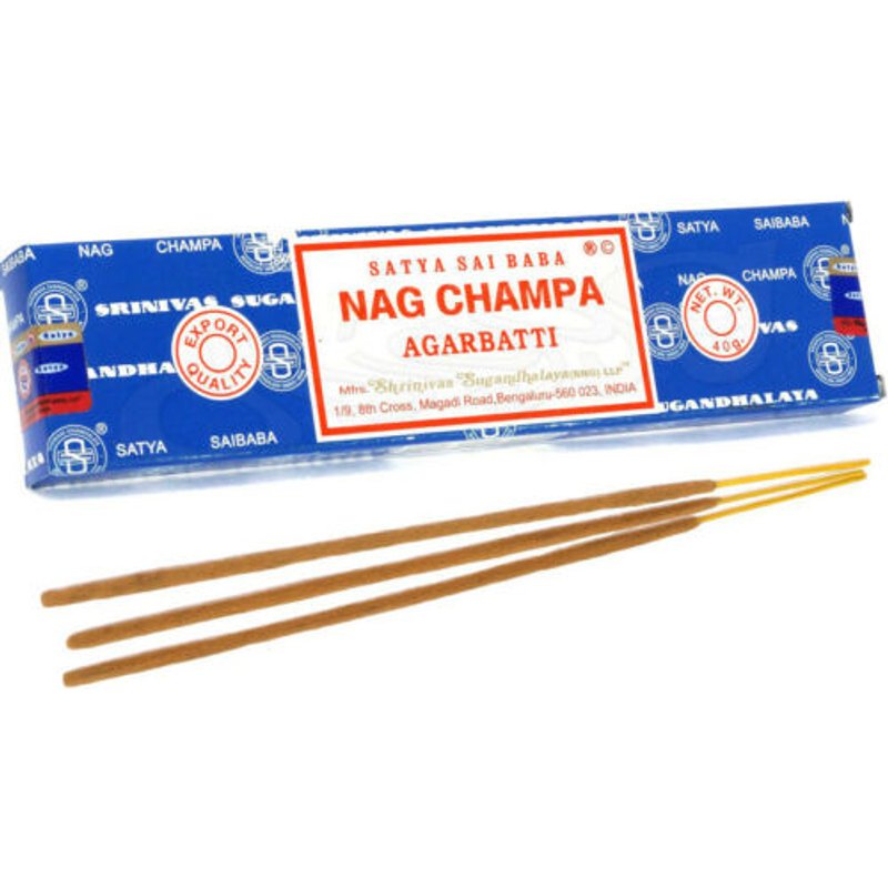 Satya Sai Baba Nag Champa Agarbatti Incense Sticks Default Title