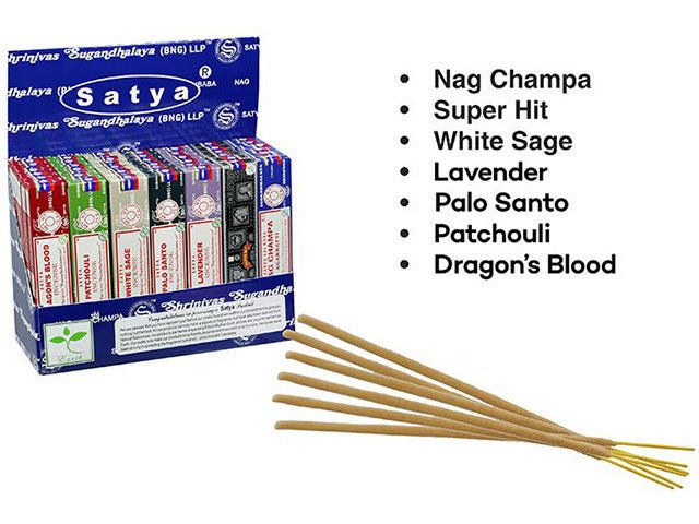 Satya White Sage Incense Sticks Default Title