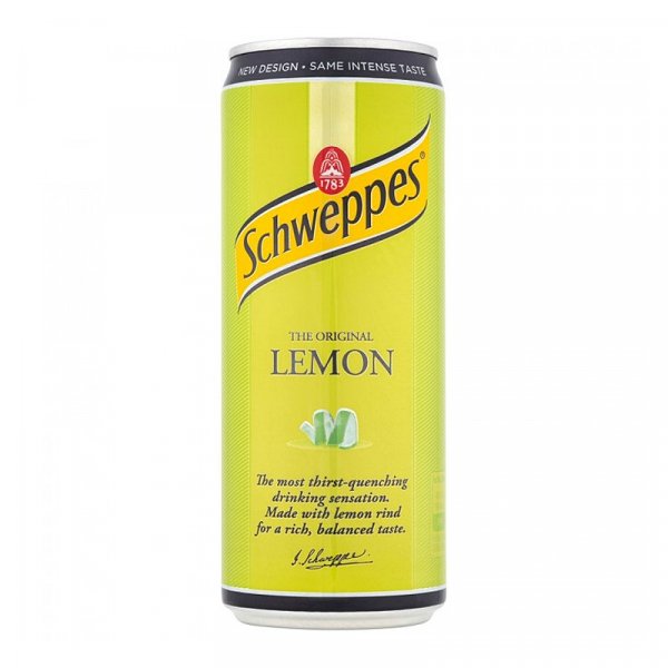 Schweppes Lemon CAN 330 Ml Default Title