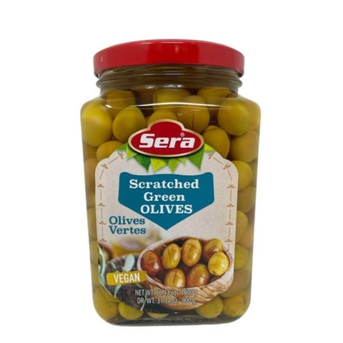 Scratched Green Olives 1600 Mlx6 Jar Default Title