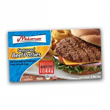 Seasoned Beef Patties 21 Oz Default Title