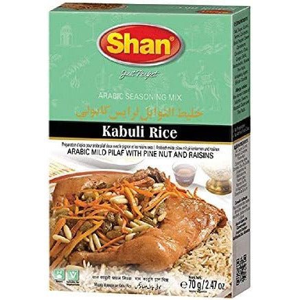 Shan Arabic Spice Mix Kabuli Rice 70g Default Title