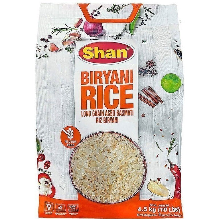 Shan Extra Long Grain Basmati Biriyani Rice 10Lb Default Title