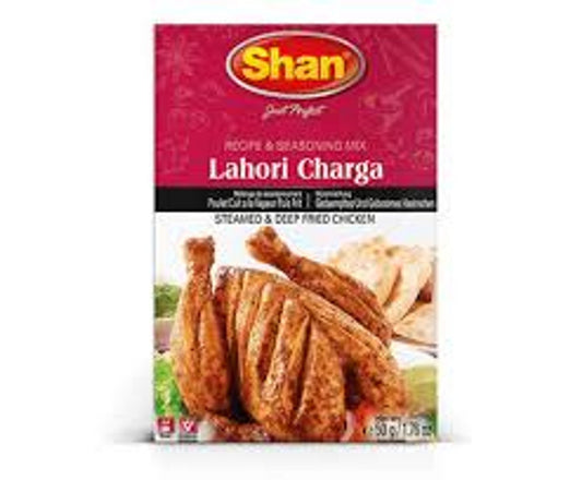 Shan Lahori Charga Recipe & Seasoning Mix - 50g Default Title