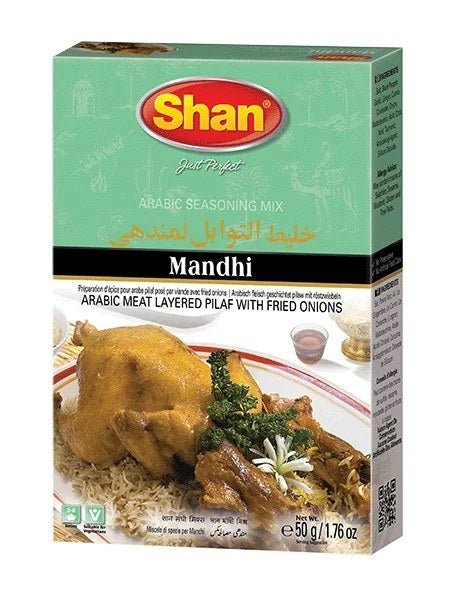 Shan Mandhi Seasoning Masala 50gm Default Title