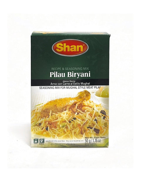 Shan Pilau Biryani Recipe & Masala Mix - 50g Default Title