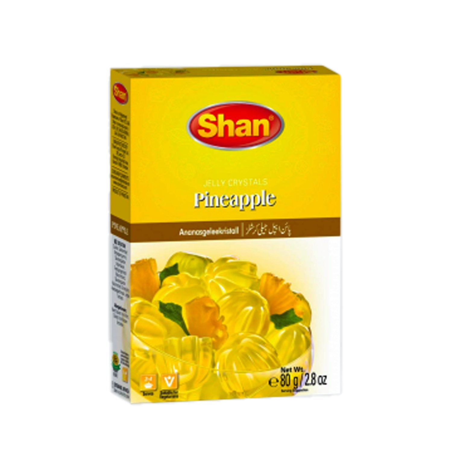 Shan Pineapple Jelly Crystals 80g Default Title