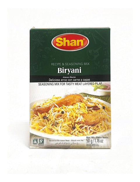 Shan Recipe & Seasoning Mix, Biryani 50 G Default Title