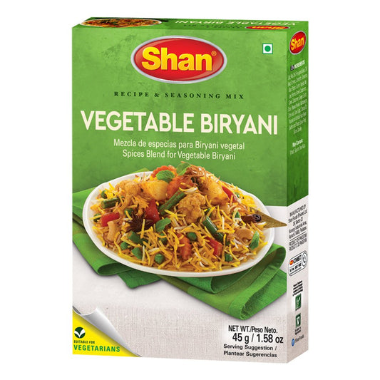 Shan Vegetable Biryani Default Title