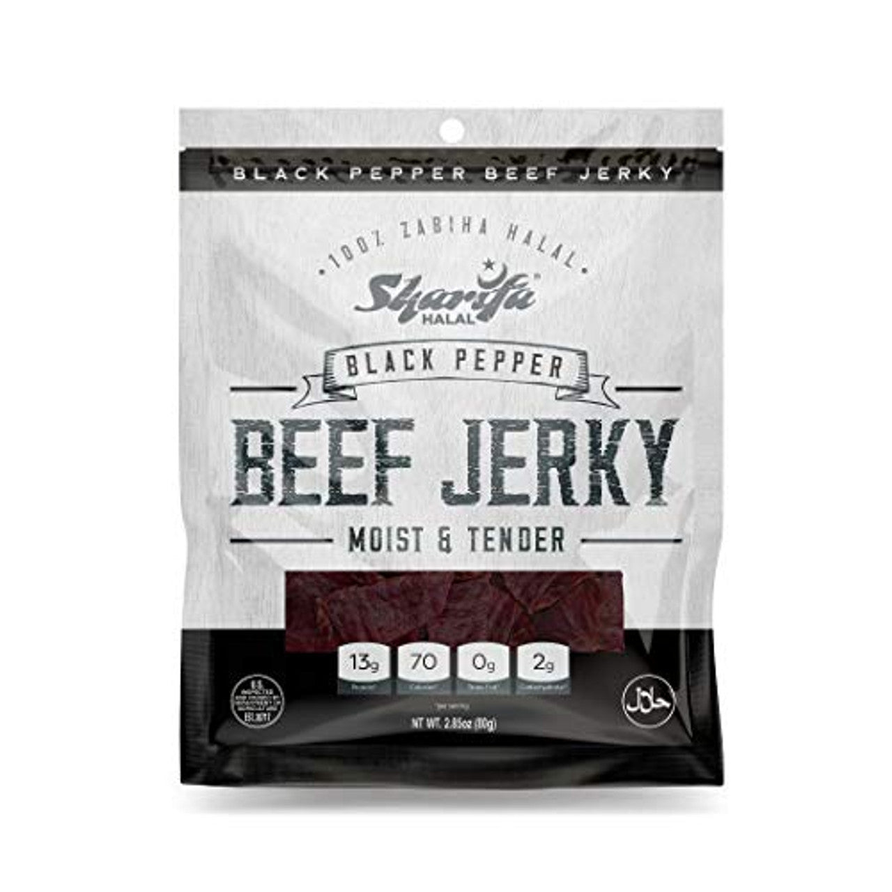 Sharifa Halal Black Pepper Beef Jerky Default Title