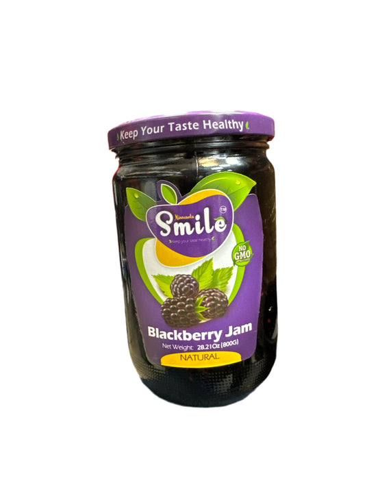 Smile blackberry jam 800g