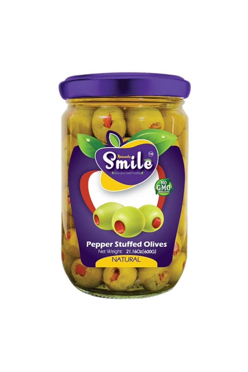 Smile Minnesota Stuffed Olives Pepper 600g Default Title