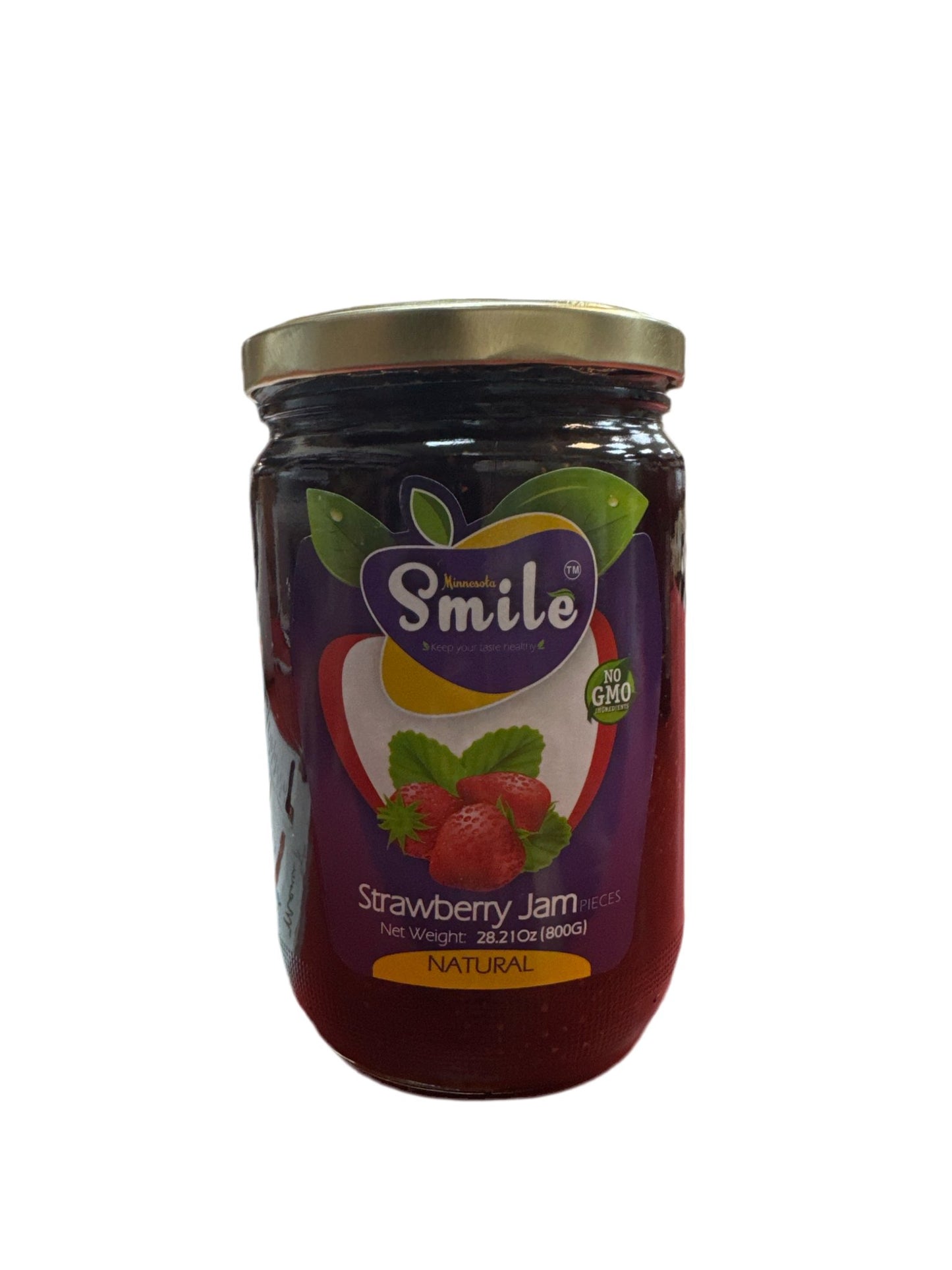 Smile strawberry jam 800g