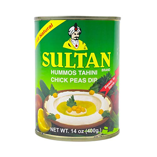 Sultan Hummus Tahini Chick Peas Dip 14oz Default Title