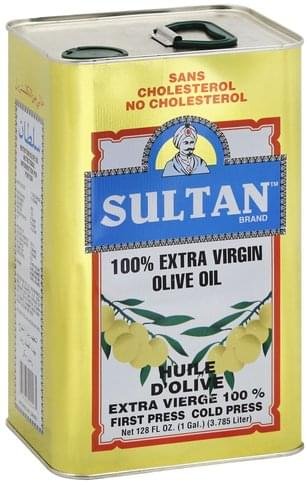 Sultan Olive Oil, 100% Extra Virgin 128 Oz Default Title