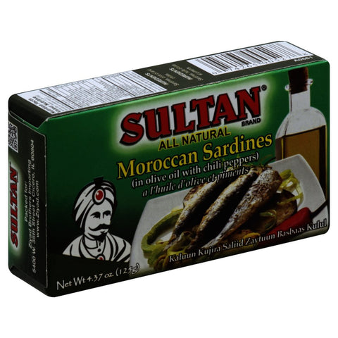 Sultan Sardines, Moroccan, In Olive Oil With Chili Peppers Default Title