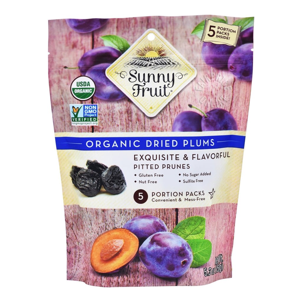 Sunny Fruit Organic Dried Plums Default Title