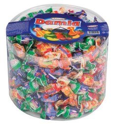 Tayas Damla Soft Fruit Filled Candy In Tub 800g Default Title