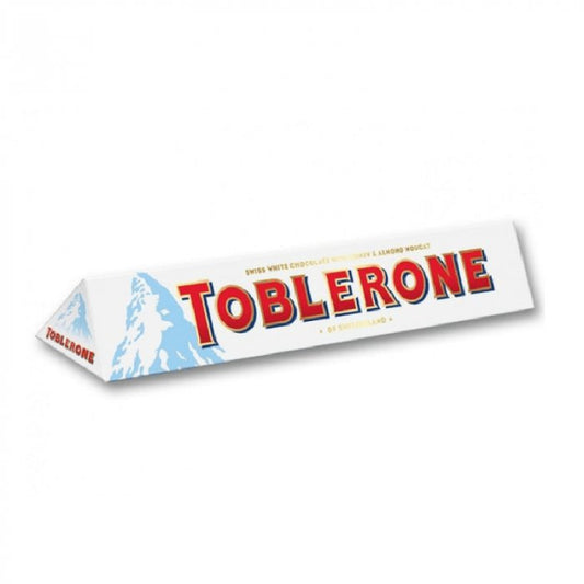 Toblerone Chocolate Swiss White Honey Almond Nougat Bar Default Title