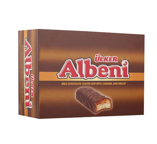 Ulker Albeni Milk Chocolate Coated Bar With Caramel And Biscuit Default Title