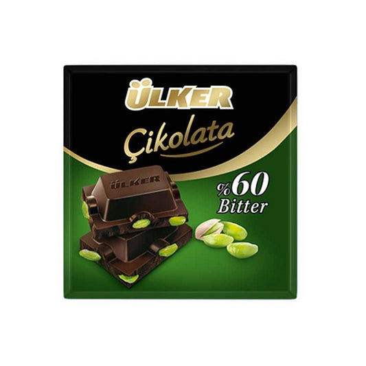 Ulker Bitter Chocolate With Pistachios Default Title