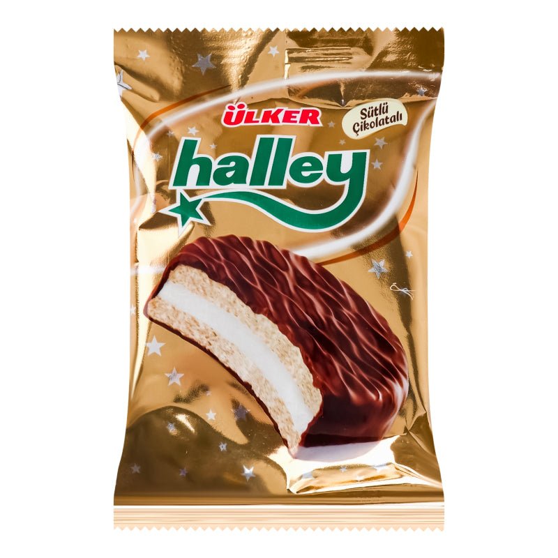 Ulker Halley Milk Chocolate-Coated Sandwich Biscuit 30 Gr Default Title