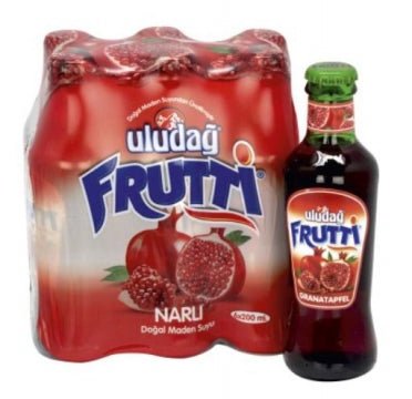 Uludağ Frutti Nar 200 Ml (6 Adet) Default Title