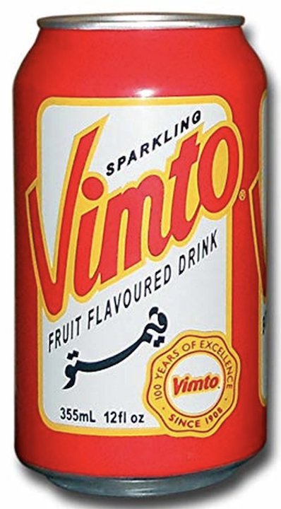 Vimto Sparkling Fruit Drink 330ml – Unique Blend of Grapes, Raspberrie