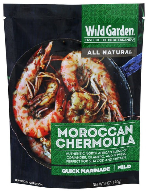 Wild Garden Quick Marinade, Mild, Moroccan Chermoula Default Title