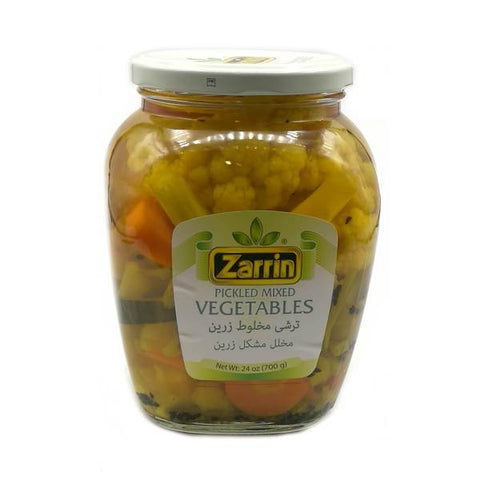 Zarrin Pickled Mixed Vegetables 24 Oz Default Title