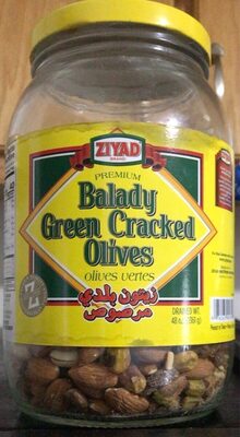 Ziyad Balady Green Cracked Olives Default Title