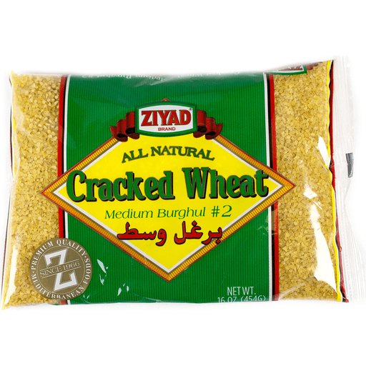 Ziyad Cracked, Burghul, Medium No. 2 Wheat - 16 Oz Default Title