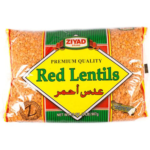 Ziyad Gourmet Red Lentils, Superfood, Ancient Grains, 100 All-Natural, No Additives, No Preservatives, Great Source Of Protein, 32 Oz Default Title