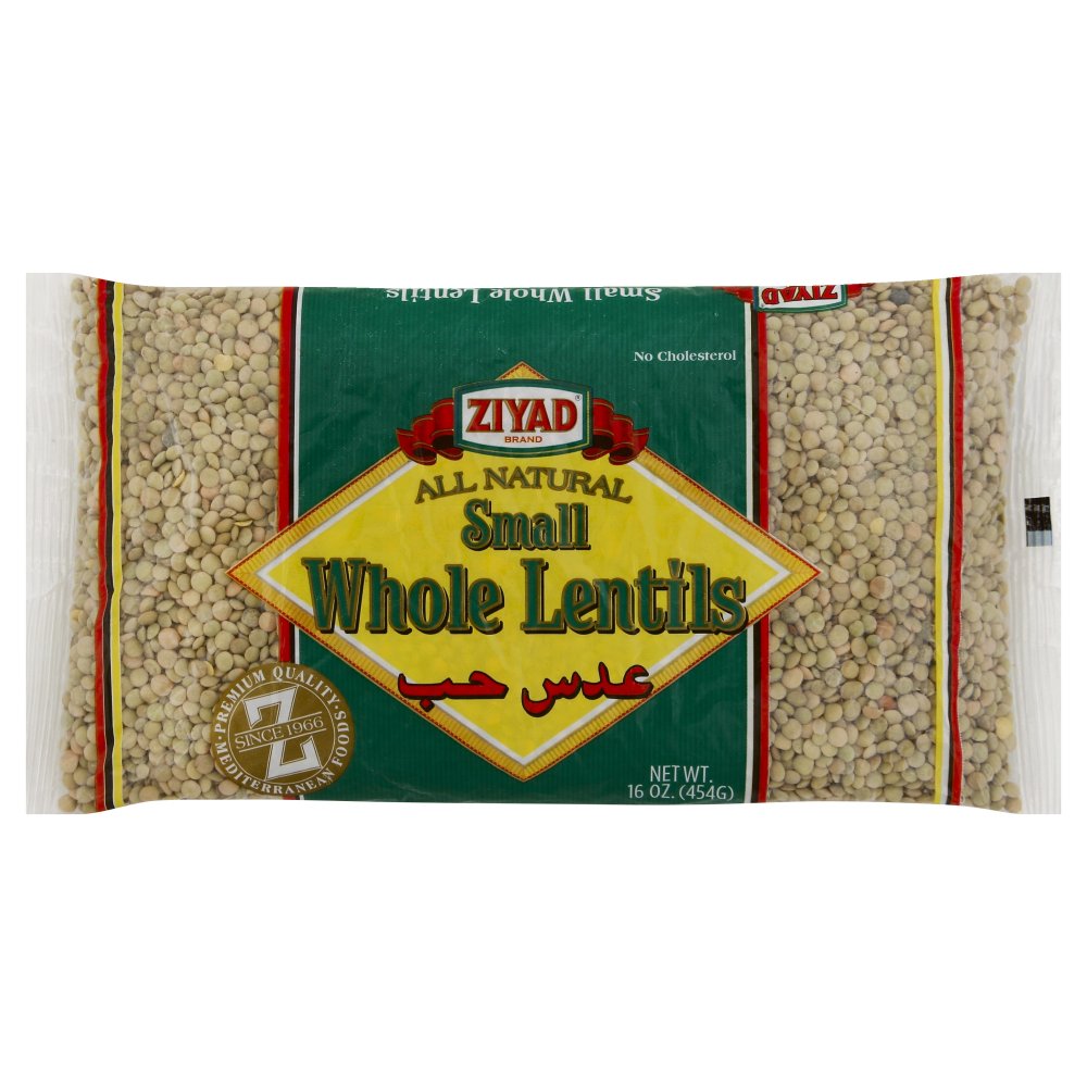 Ziyad Small Green Whole Lentils 16 Oz Default Title