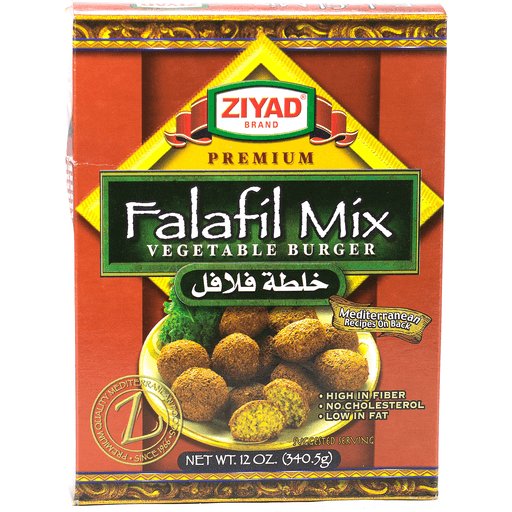 Ziyad Vegetable Burger Premium Falafel Mix 12 Oz Default Title