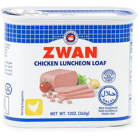 Zwan Halal Chicken Luncheon Loaf, 340g Default Title